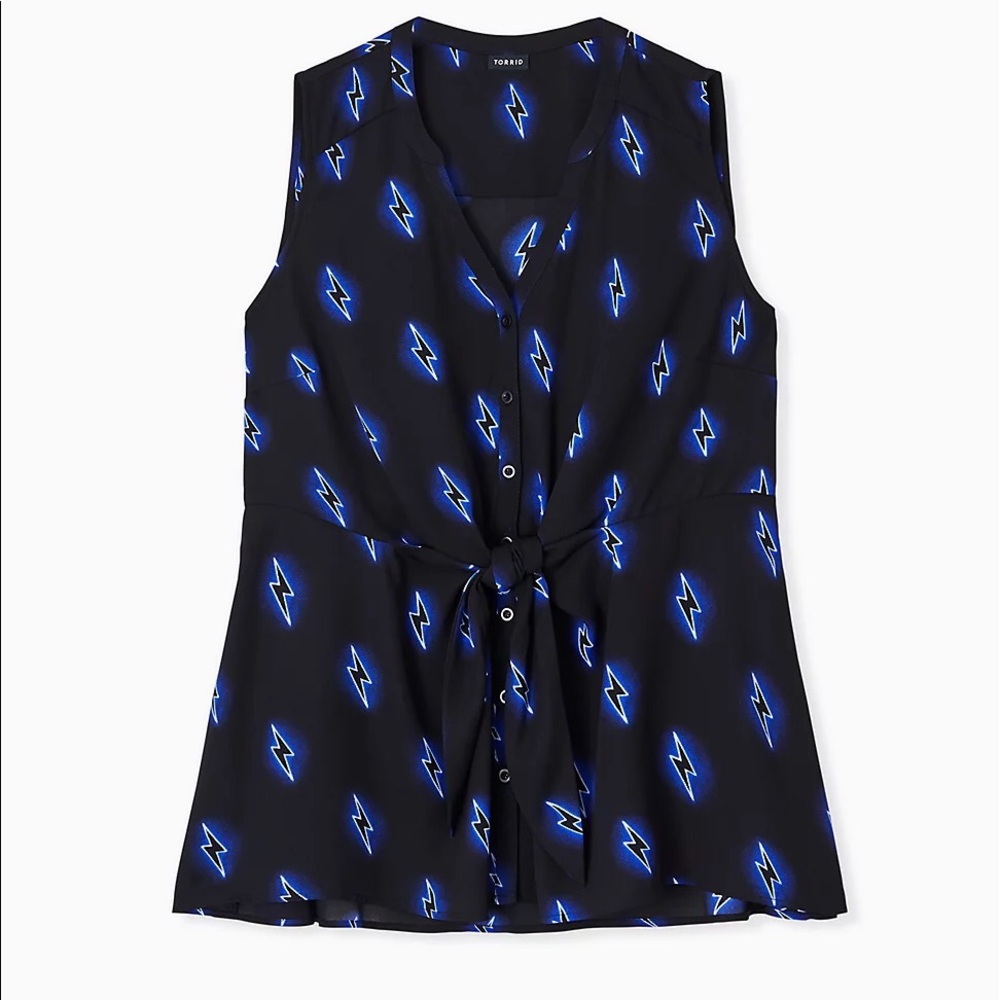 Torrid lightening bolt top